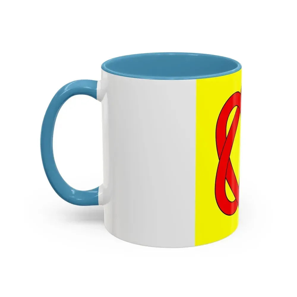 Flag of Blonay Switzerland - Accent Coffee Mug - Go Mug Yourself