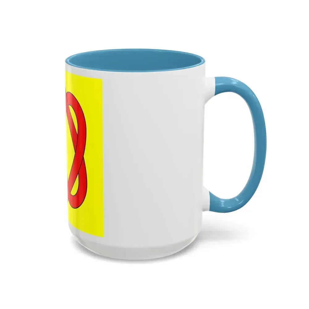 Flag of Blonay Switzerland - Accent Coffee Mug - Go Mug Yourself