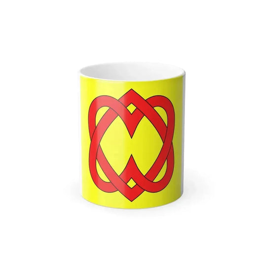 Flag of Blonay Switzerland - Color Changing Coffee Mug 11oz - Go Mug Yourself