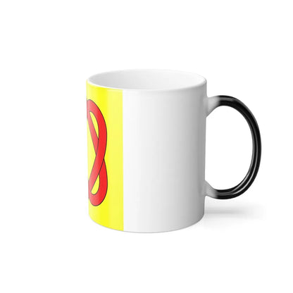 Flag of Blonay Switzerland - Color Changing Coffee Mug-Go Mug Yourself