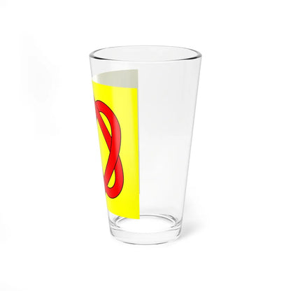 Flag of Blonay Switzerland - Pint Glass 16oz-Go Mug Yourself