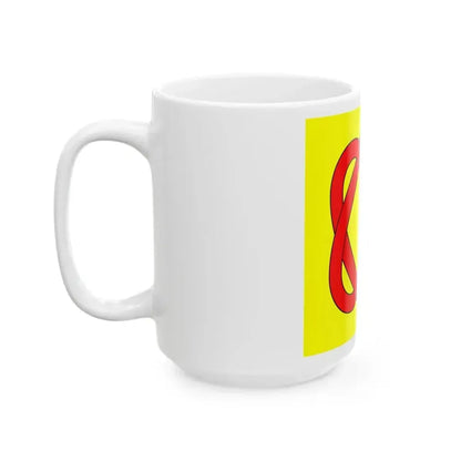 Flag of Blonay Switzerland - White Coffee Mug - Go Mug Yourself