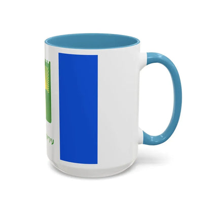 Flag of Bnei Brak Israel - Accent Coffee Mug - Go Mug Yourself
