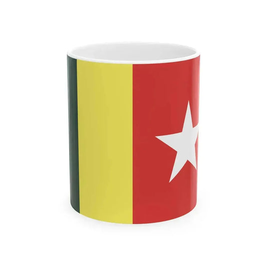 Flag of BNP Awami (Pakistan) White Coffee Mug 11oz - Go Mug Yourself