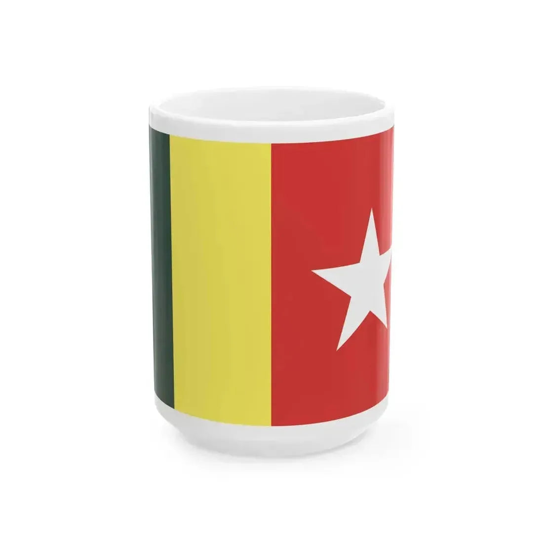 Flag of BNP Awami (Pakistan) White Coffee Mug 15oz - Go Mug Yourself