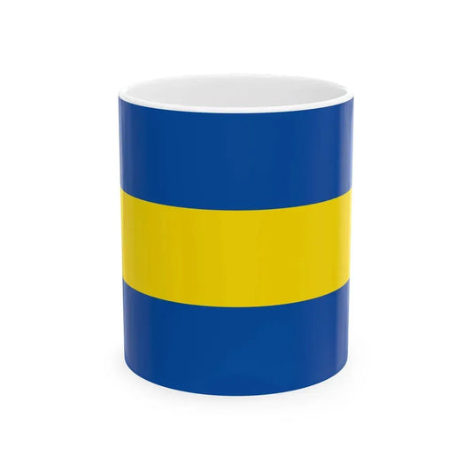 Flag of Boca Juniors (Argentina) White Coffee Mug 11oz - Go Mug Yourself