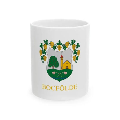 Flag of Bocfolde (Hungary) White Coffee Mug 11oz - Go Mug Yourself