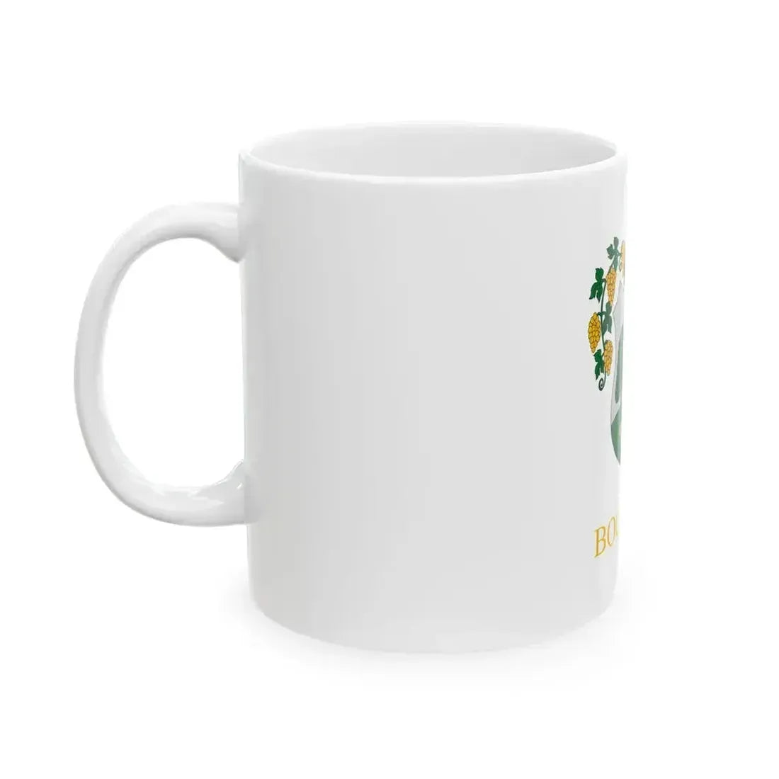 Flag of Bocfolde (Hungary) White Coffee Mug - Go Mug Yourself