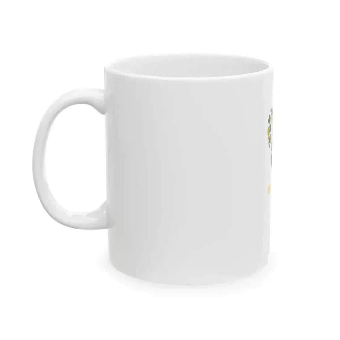 Flag of Bocfolde vertical (Hungary) White Coffee Mug - Go Mug Yourself