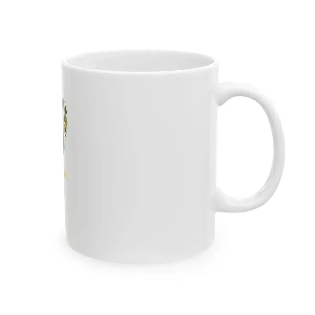 Flag of Bocfolde vertical (Hungary) White Coffee Mug - Go Mug Yourself