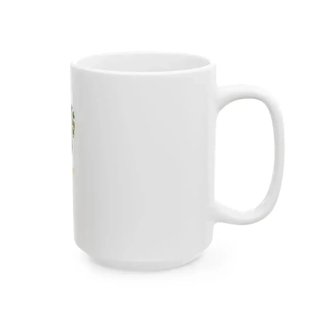 Flag of Bocfolde vertical (Hungary) White Coffee Mug - Go Mug Yourself