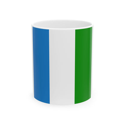 Flag of Bocholt Belgium (Belgium) White Coffee Mug-11oz-Go Mug Yourself