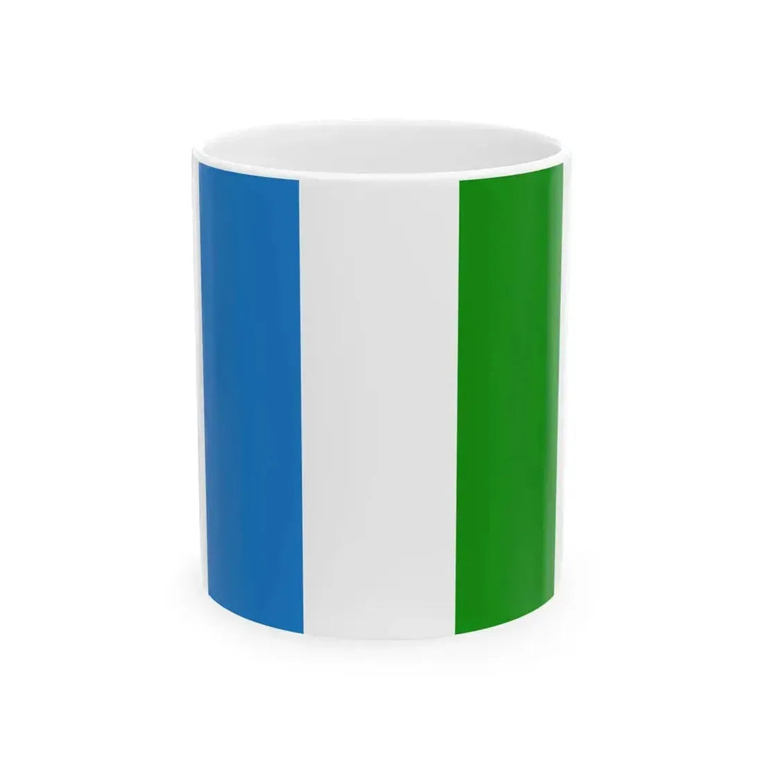 Flag of Bocholt Belgium (Belgium) White Coffee Mug 11oz - Go Mug Yourself