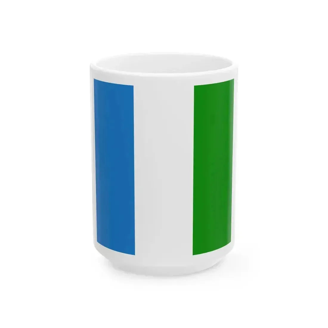 Flag of Bocholt Belgium (Belgium) White Coffee Mug 15oz - Go Mug Yourself