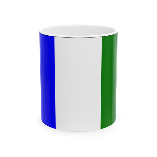 Flag of Bocholt (Belgium) White Coffee Mug-11oz-Go Mug Yourself