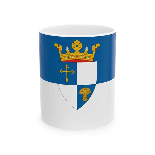 Flag of Bocsa (Hungary) White Coffee Mug 11oz - Go Mug Yourself