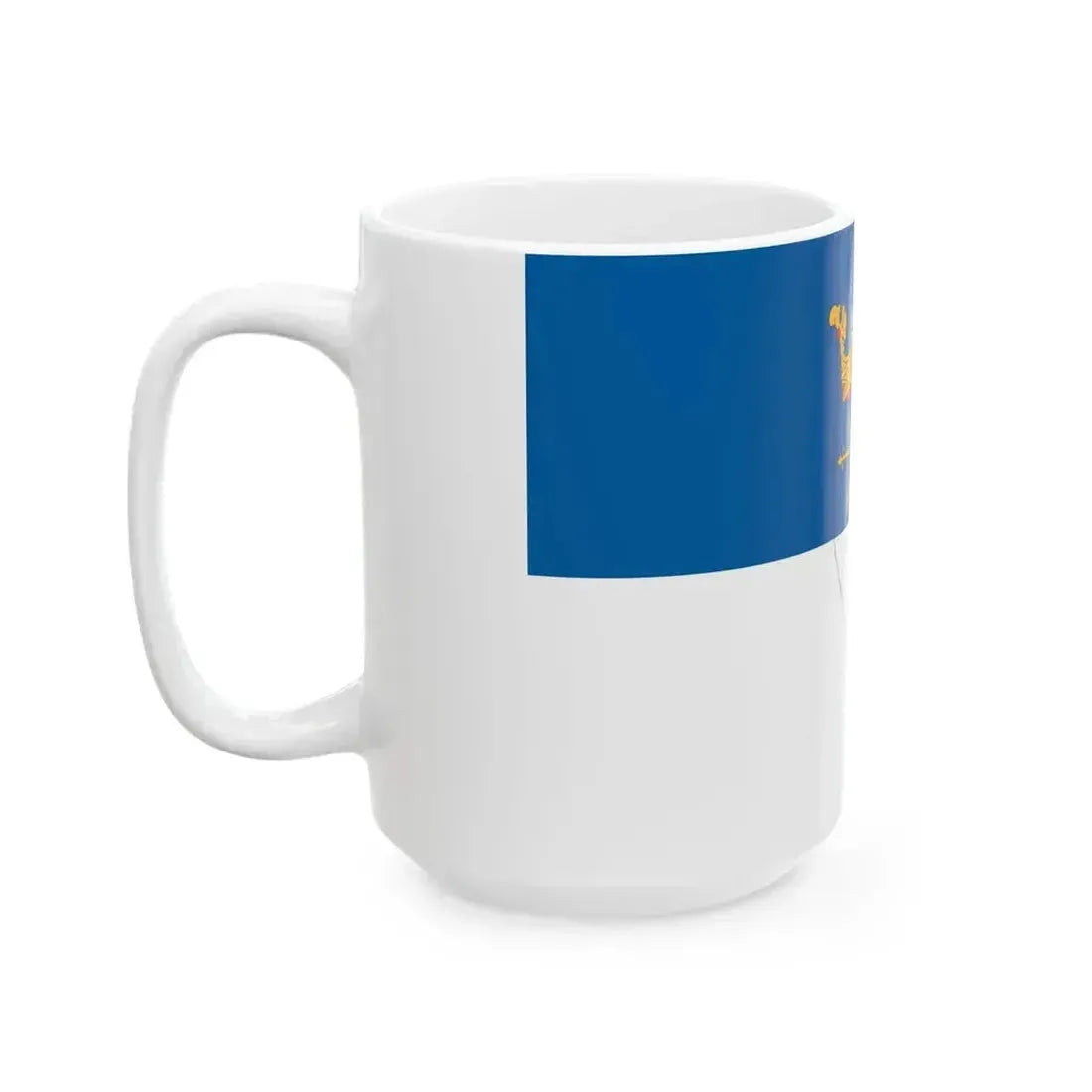 Flag of Bocsa (Hungary) White Coffee Mug - Go Mug Yourself