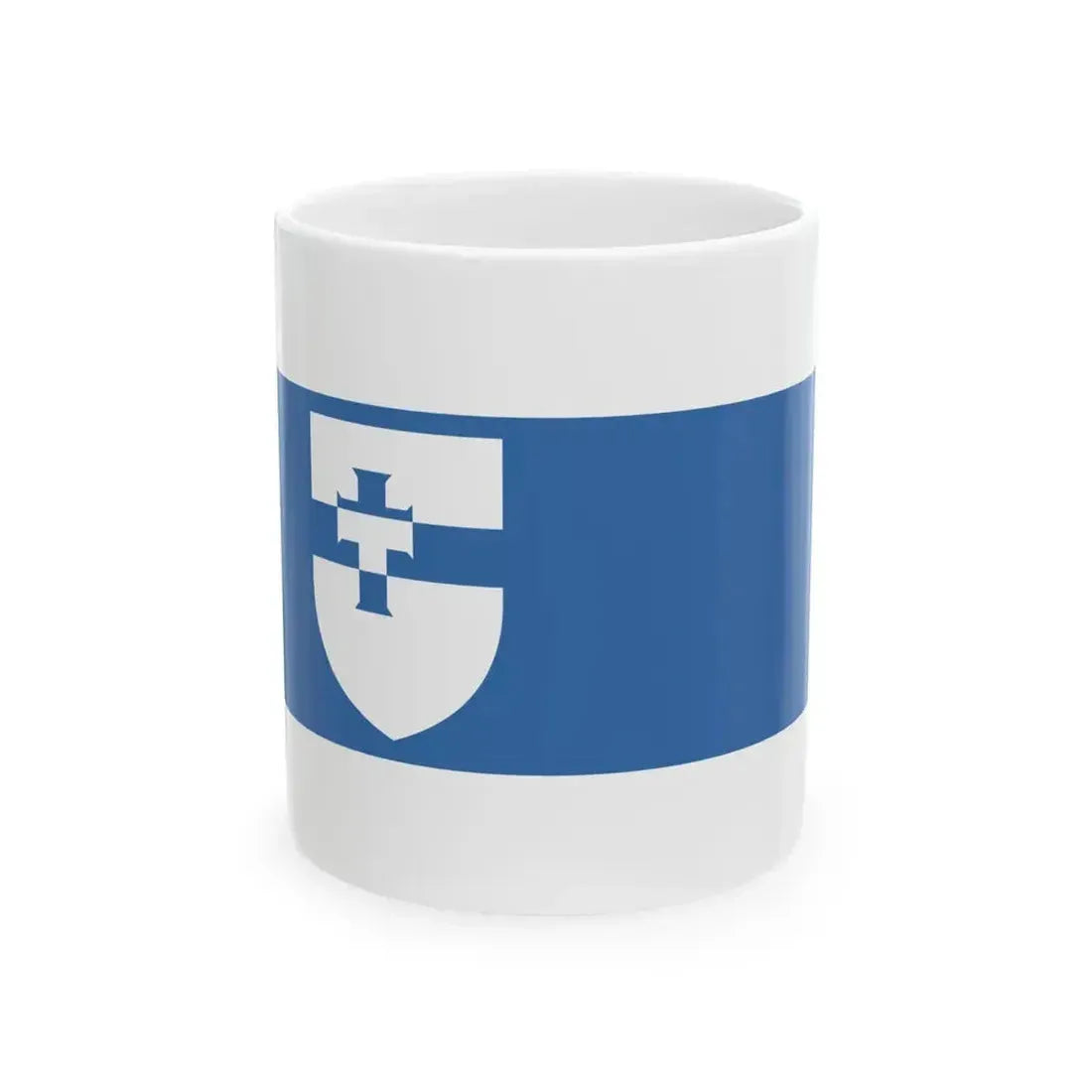 Flag of Bodajk (Hungary) White Coffee Mug 11oz - Go Mug Yourself