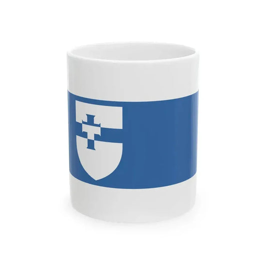 Flag of Bodajk (Hungary) White Coffee Mug 11oz - Go Mug Yourself