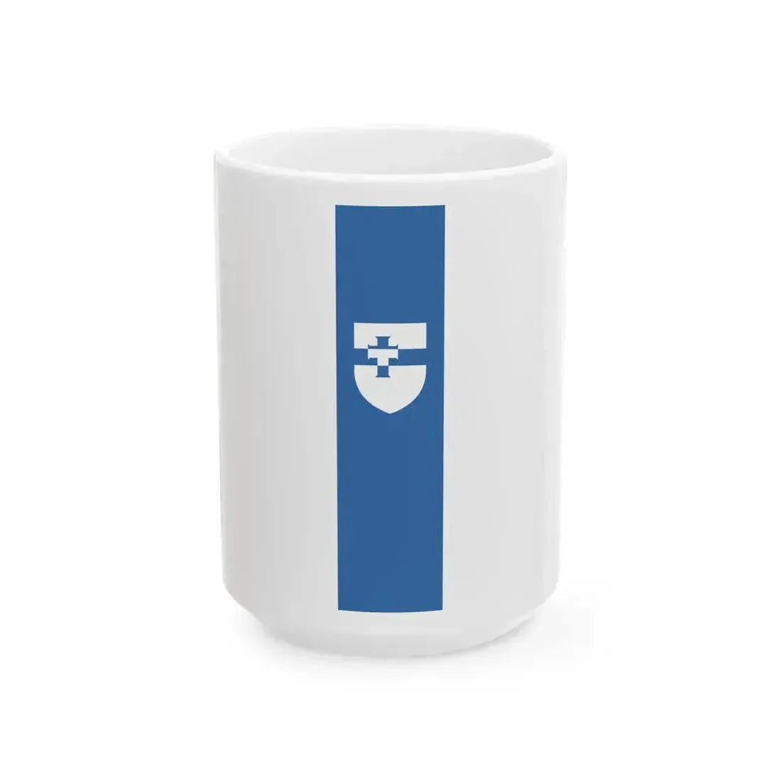 Flag of Bodajk variant (Hungary) White Coffee Mug 15oz - Go Mug Yourself