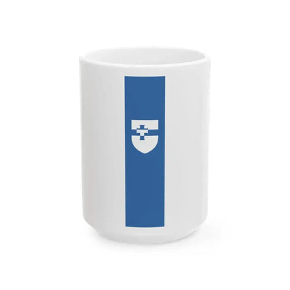 Flag of Bodajk variant (Hungary) White Coffee Mug 15oz - Go Mug Yourself