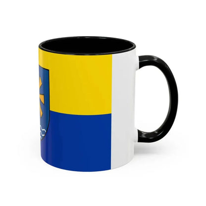 Flag of Bodenseekreis 2 Germany - Accent Coffee Mug - Go Mug Yourself