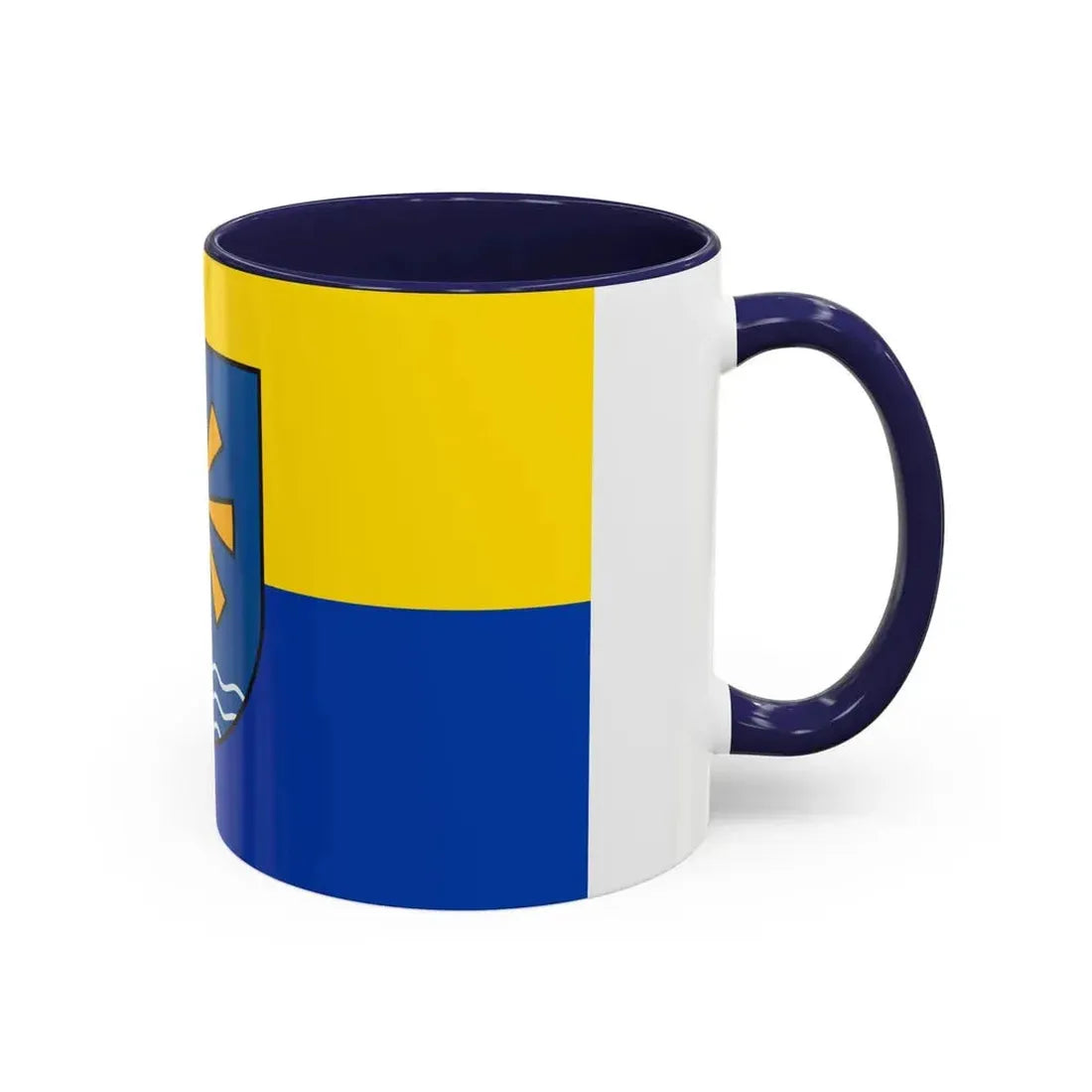Flag of Bodenseekreis 2 Germany - Accent Coffee Mug - Go Mug Yourself