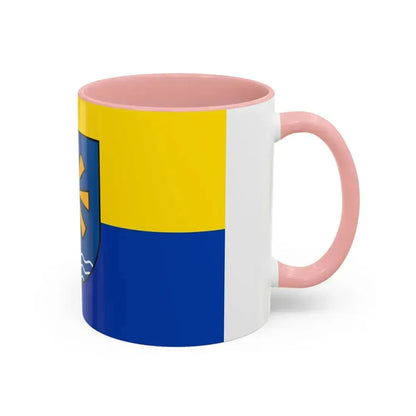 Flag of Bodenseekreis 2 Germany - Accent Coffee Mug - Go Mug Yourself