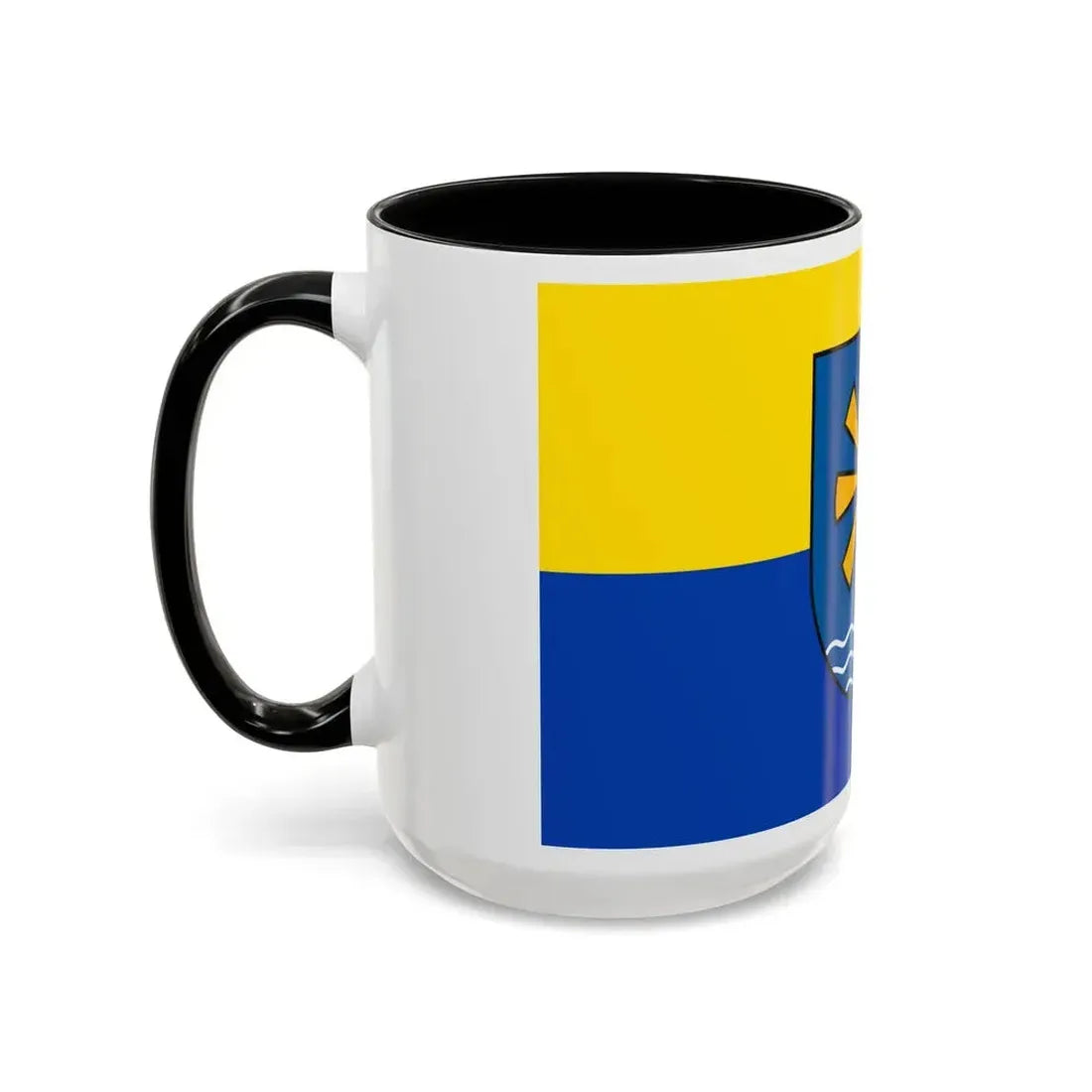 Flag of Bodenseekreis 2 Germany - Accent Coffee Mug - Go Mug Yourself