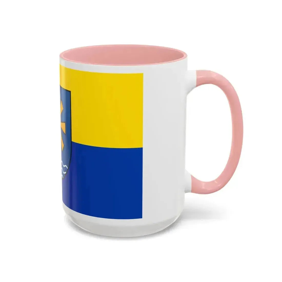 Flag of Bodenseekreis 2 Germany - Accent Coffee Mug - Go Mug Yourself