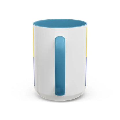 Flag of Bodenseekreis 2 Germany - Accent Coffee Mug - Go Mug Yourself