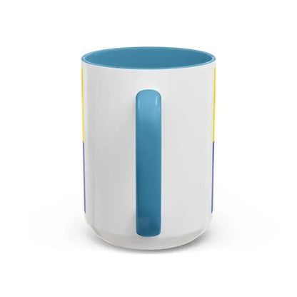 Flag of Bodenseekreis 2 Germany - Accent Coffee Mug - Go Mug Yourself