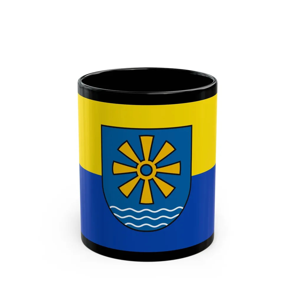 Flag of Bodenseekreis 2 Germany - Black Coffee Mug-11oz-Go Mug Yourself