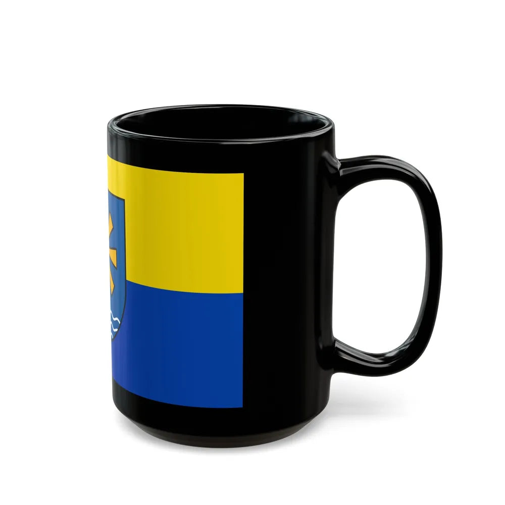 Flag of Bodenseekreis 2 Germany - Black Coffee Mug-Go Mug Yourself