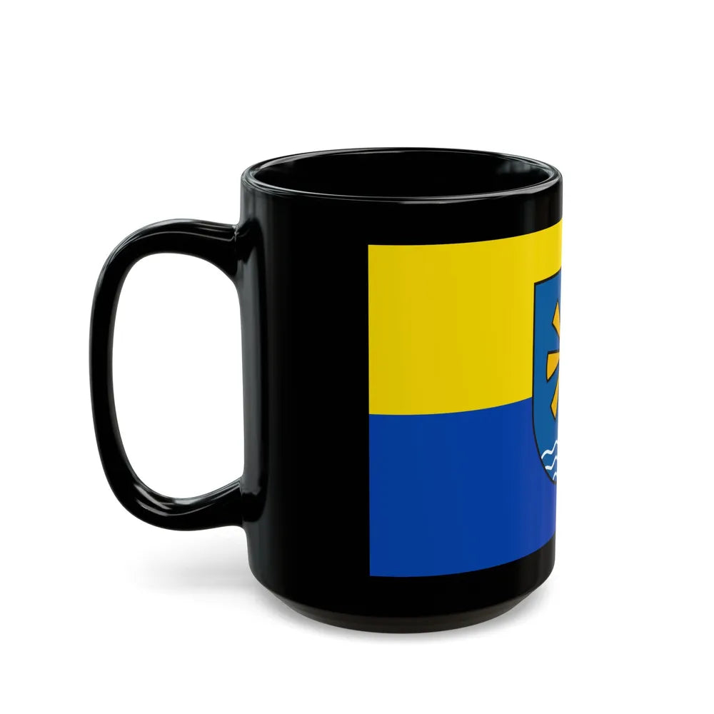 Flag of Bodenseekreis 2 Germany - Black Coffee Mug-Go Mug Yourself