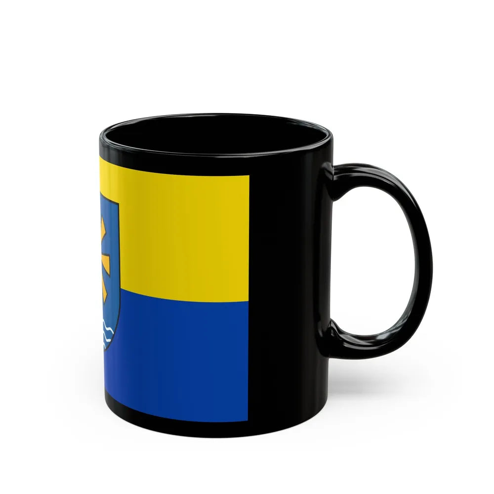 Flag of Bodenseekreis 2 Germany - Black Coffee Mug-Go Mug Yourself