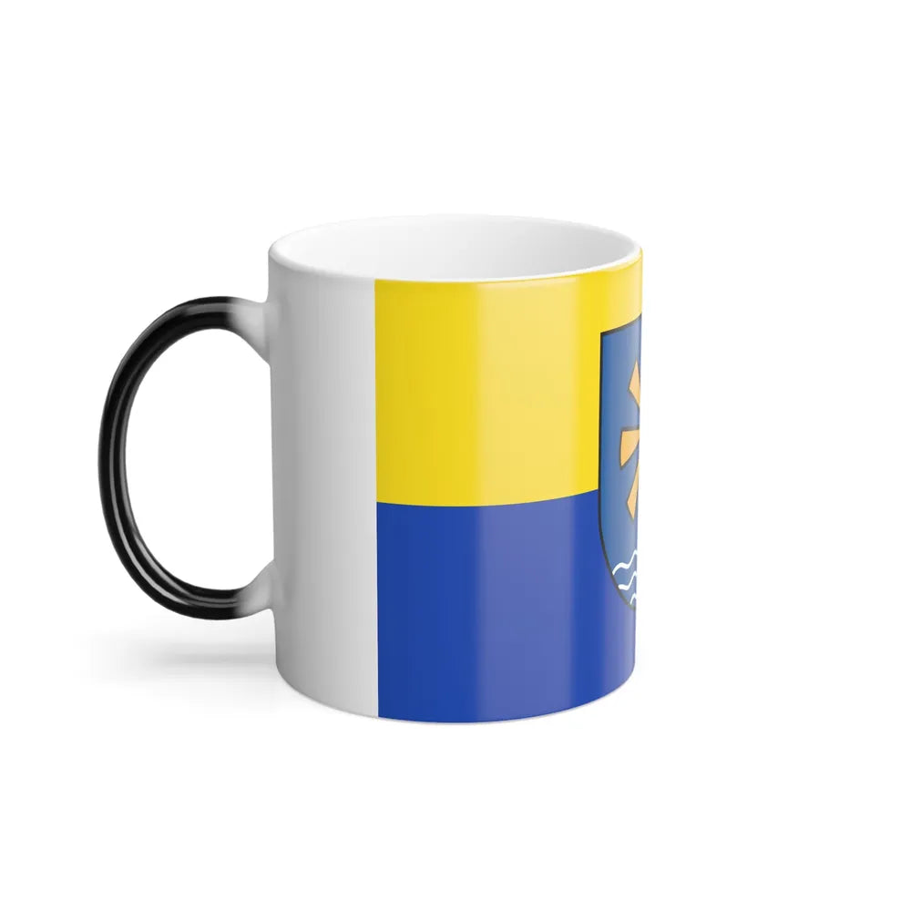 Flag of Bodenseekreis 2 Germany - Color Changing Coffee Mug-Go Mug Yourself