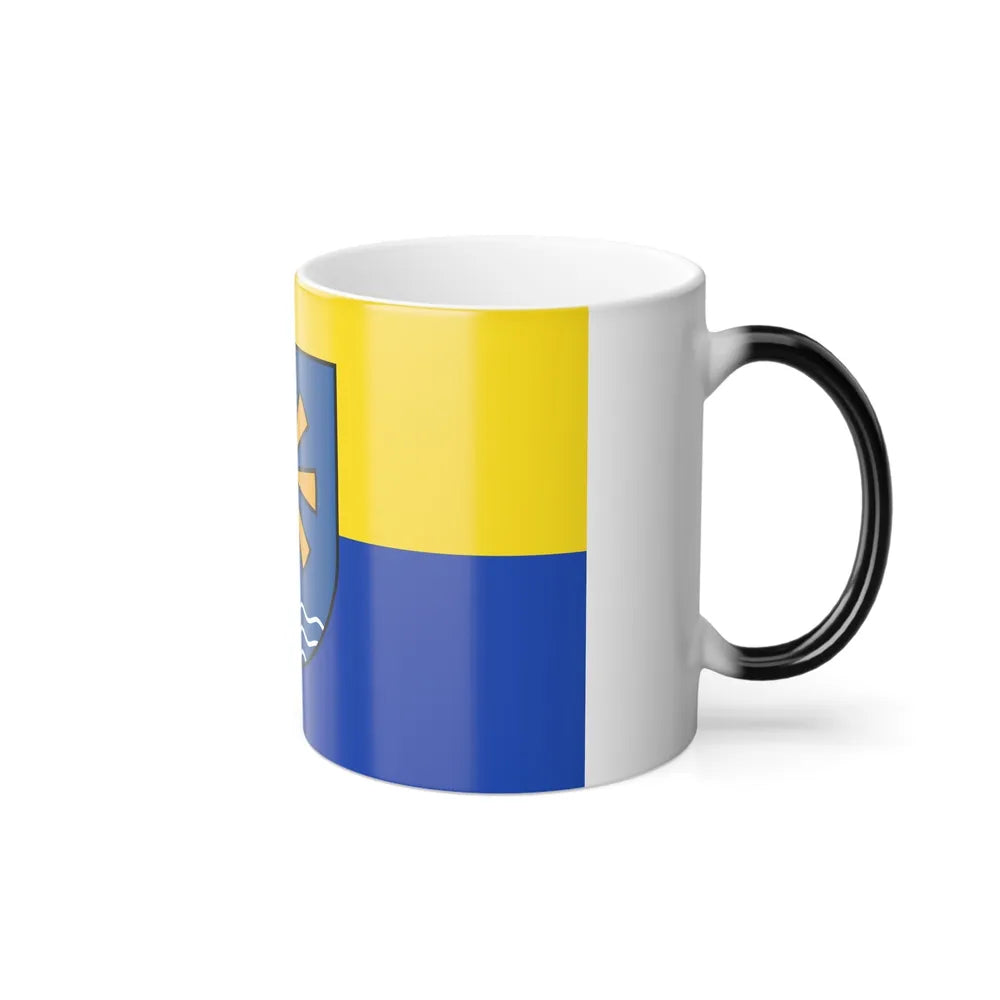 Flag of Bodenseekreis 2 Germany - Color Changing Coffee Mug-Go Mug Yourself