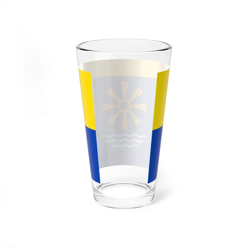 Flag of Bodenseekreis 2 Germany - Pint Glass 16oz-Go Mug Yourself