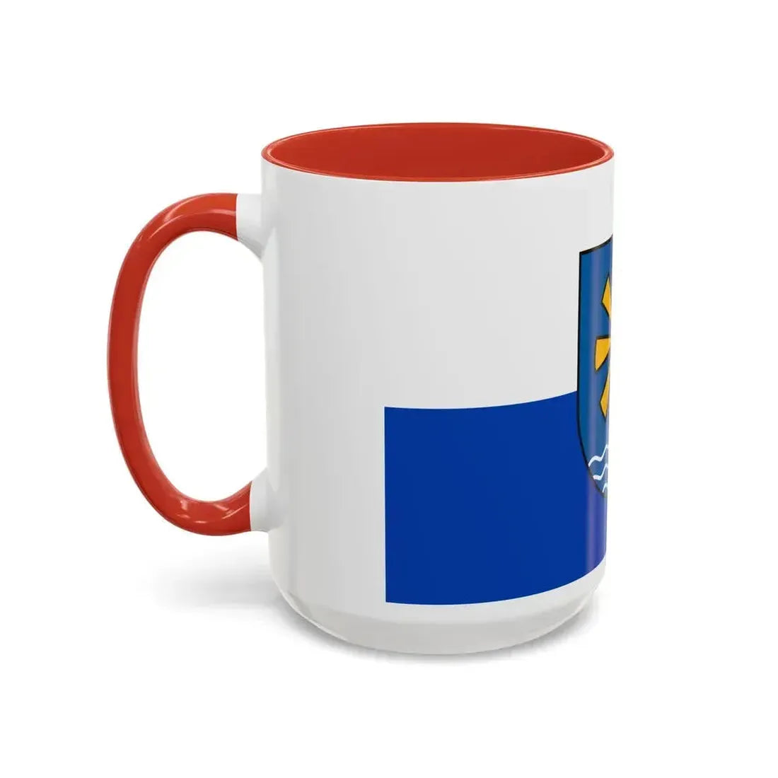 Flag of Bodenseekreis Germany - Accent Coffee Mug - Go Mug Yourself