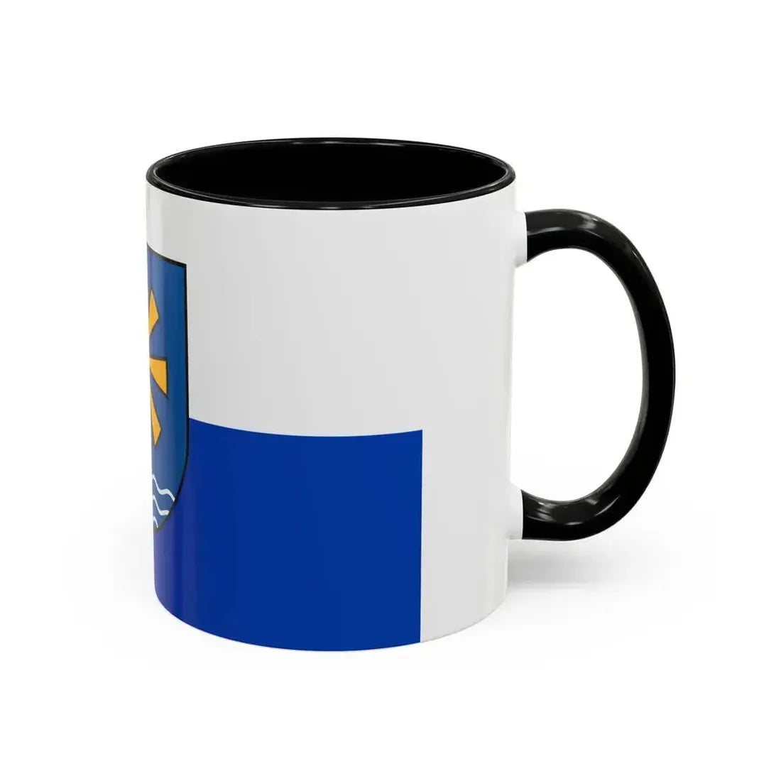 Flag of Bodenseekreis Germany - Accent Coffee Mug - Go Mug Yourself