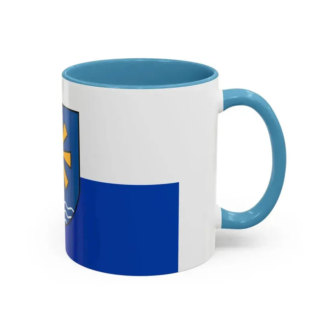 Flag of Bodenseekreis Germany - Accent Coffee Mug - Go Mug Yourself