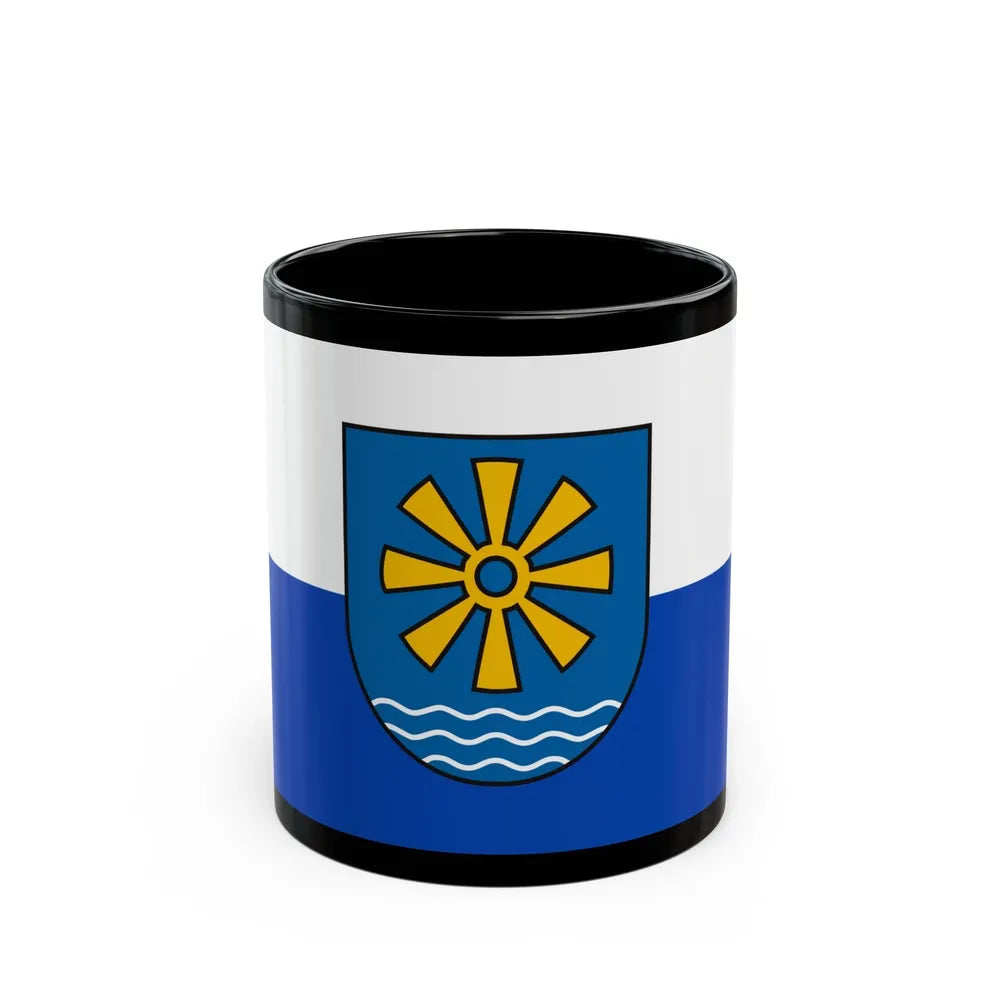 Flag of Bodenseekreis Germany - Black Coffee Mug-11oz-Go Mug Yourself