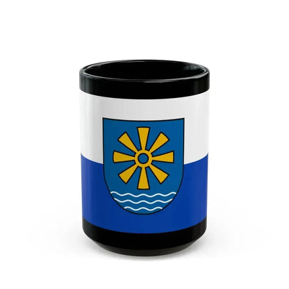 Flag of Bodenseekreis Germany - Black Coffee Mug 15oz - Go Mug Yourself