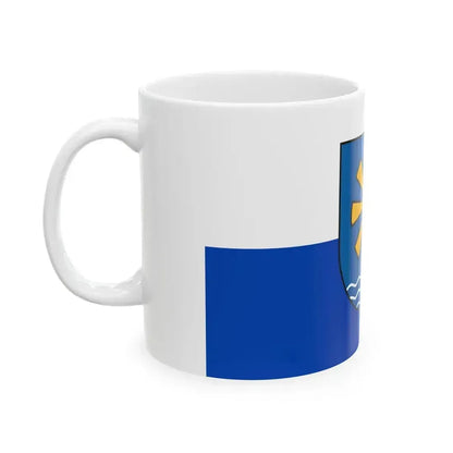 Flag of Bodenseekreis Germany - White Coffee Mug - Go Mug Yourself