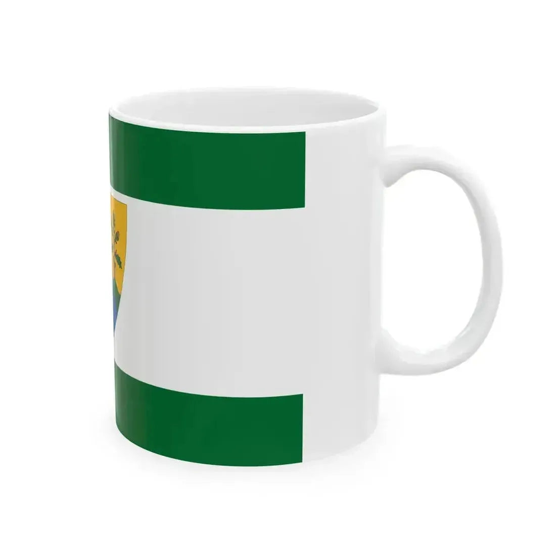 Flag of Bodmer (Hungary) White Coffee Mug - Go Mug Yourself