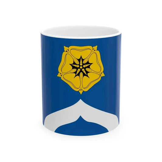 Flag of Bogorodskoye municipality in Moscow (Russia) White Coffee Mug 11oz - Go Mug Yourself
