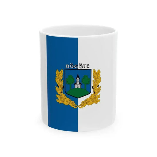 Flag of Bogote (Hungary) White Coffee Mug 11oz - Go Mug Yourself