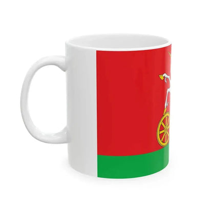 Flag of Bogotol (Russia) White Coffee Mug - Go Mug Yourself