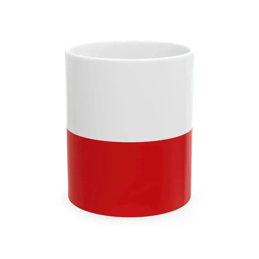 Flag of Bohemia (Czech Republic) White Coffee Mug 11oz - Go Mug Yourself